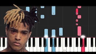 XxxTentacion - King (Piano Tutorial)