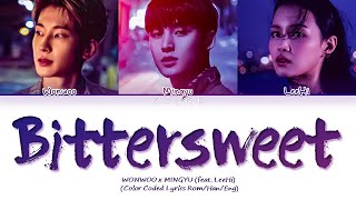 [LYRICS] 'Bittersweet' - WONWOO X MINGYU (feat. Lee Hi) || Color Coded Lyrics