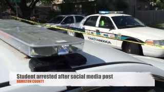 Hamilton County TN student arrested after social media post