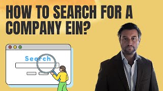 How to Search for a Company EIN?