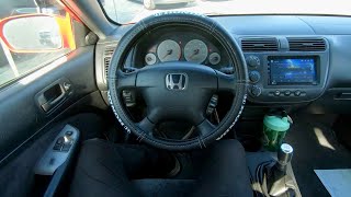 2002 Honda Civic EX POV Test Drive HONDA Fixed it For FREE!!!