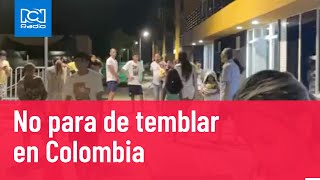 Colombia: Impactantes imágenes de los temblores