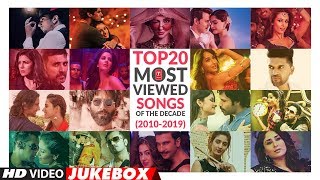 Top 20 Most-viewed Songs Of The Decade ★ Best Songs From 2010-2019 ★  Video Jukebox