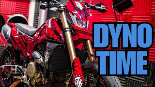 How Much Power Does the Ducati Hypermotard 698 Mono Really Have? Dyno Run Results!