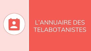 Tuto : L'annuaire de Tela Botanica