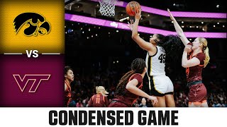 Iowa vs. Virginia Tech Condensed Game | 2024-25 ACC Women’s Basketball