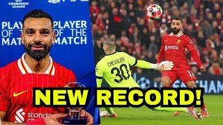 Mo Salah Sets New Record at Liverpool with Goal v Lille in Champions League