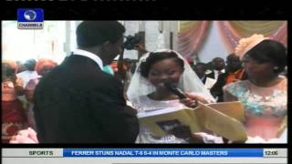 Metrofile: President Goodluck Jonathan's Daughter In Grand White Wedding