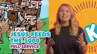 JESUS FEEDS THE 5000 FULL SERVICE | Kids on the Move