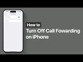 How to Turn Off Call Forwarding on iPhone