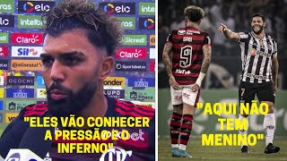 GABIGOL PROVOCA HULK E TORCIDA DO ATLETICO MG - ATLÉTICO MG 2X1 FLAMENGO