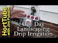 Installing Drip Irrigation On A Small Landscape Project