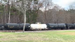 NS NB NS-8035 UP-5574 NS-4214 in Cohutta,GA on the A Line 11/27/22