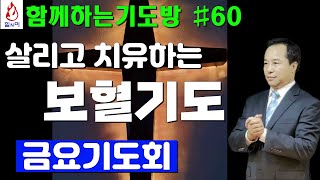 살리고 치유하는 보혈기도. 함께하는기도방#60. 금요기도회