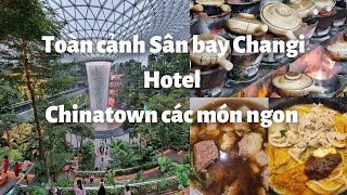 Du lịch Singapore 2022: Toàn cảnh sân bay Changi, Hotel, Chinatown các món ăn ngon Michelin - Tập 1