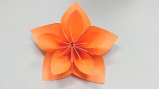 Easy Kusudama Paper Flower | DIY Paper Flowers | Crafting Corner