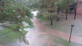 Boulder Flood   Water in Smiley Court