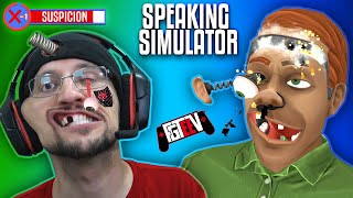 SPEAKING SIMULATOR!  Hilarious I forgot how to Talk Game! (FGTeeV Robot or Human?)