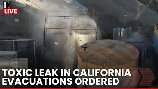 BREAKING LIVE: Toxic Chemical Leak From 34,000-Gallon Tank Triggers Evacuations in California | N18G