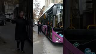 65 saylı marşrutun avtobusları Sovetskidə ilişib qaldı