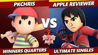 DTN 2023 - PkChris (Ness) Vs. Apple Reviewer (Mii Brawler) Smash Ultimate - SSBU