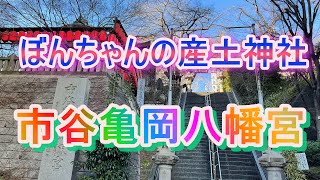 #e23　ぼんちゃんの産土神社　市谷亀岡八幡宮