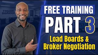 Freight Dispatching from Home: Free Step-by-Step Training (Part 3)