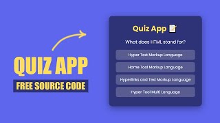 Build an Auto-Progress Quiz App with HTML, CSS, and JavaScript | Easy Web Development Tutorial