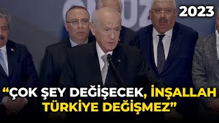 Devlet Bahçeli: \