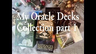 My Oracle Decks Collection Part 1