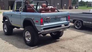 Classic Ford Broncos - Coyote Restoration Test