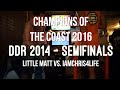 [CotC 2016] DDR2014 SEMIFINALS | Little Matt vs iamchris4life - DEAD END(