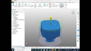 POWERMILL 2024 #5 AXIS TUTORIAL OP-10, #5AXIS STRATEGIES IS USING IN OP-20)