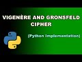 Vigenère and Gronsfeld Cipher (Python Implementation)