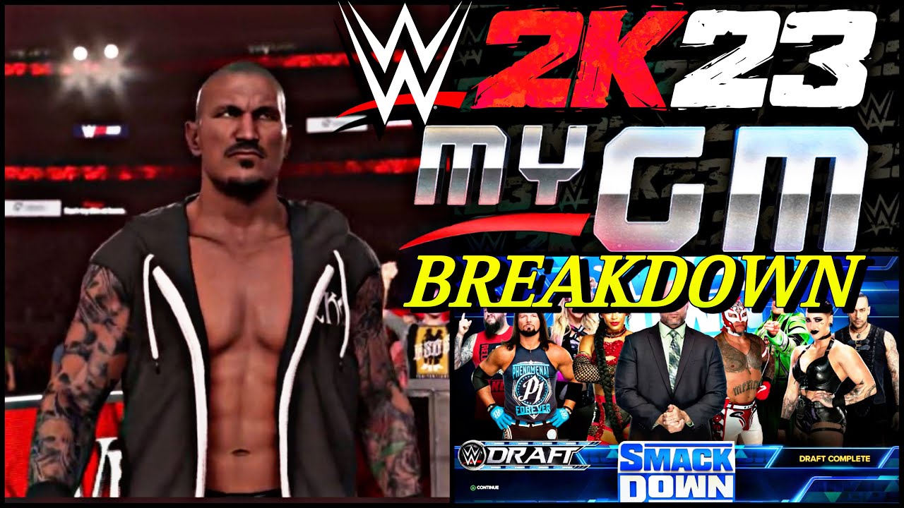 WWE 2K23 MyGM Mode Full BREAKDOWN - YouTube