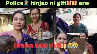 @//Police hinjao ni gift🎁🎁 arw company hinjao ni gift🎁🎁 😂//@