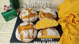 Aprenda neste vídeo a fazer uma deliciosa Broa de Abóbora, para ter na sua mesa de Natal! 😊