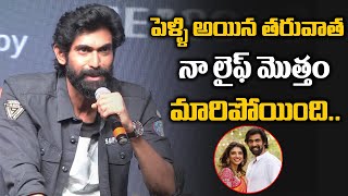 Rana Daggubati Funny Comments On His Life After Marriage | Friday Poster