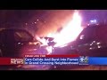 A Police Chase Results In A Fiery Crash In Grand Crossing