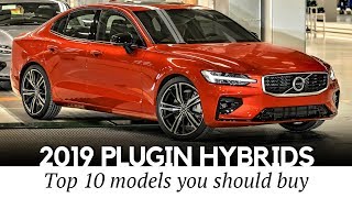 10 NEW Plug-in Hybrids of 2019: Electric Cars with Gasoline Range Extenders