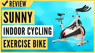 Sunny Health & Fitness Premium Indoor Cycling Exercise Bike with Clip-In Pedals - SF-B1509/C Review