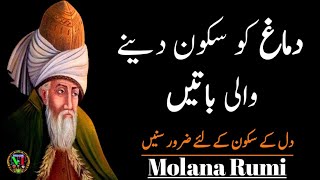 Dimagh Ko Sukoon Dene Wale Quotes || Best Aqwal Maulana Rumi || Maulana Rumi Quotes In Hindi//Urdu