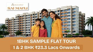 Sai Mauli Titwala | Stunning 1BHK Sample Flat Tour | Call 7021988393