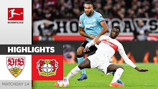 VfB Stuttgart - Bayer 04 Leverkusen 1-1 | Highlights | Matchday 14 – Bundesliga 2023/24