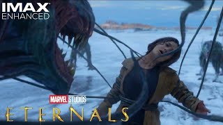 Ajak Death Scene - Eternals 1080p IMAX enhanced | Ikaris betrays Ajak
