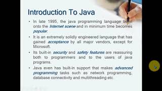 What is Java / Java Buzzwords / Java Characteristics / Java Features / Why java is secure ?