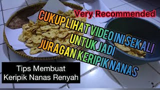 Cara Membuat Keripik Nanas