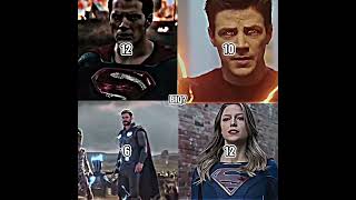 Flash vs Superman vs Thor vs Supergirl #cw #theflash #supergirl #superman #mcu #dceu #dc #marvel