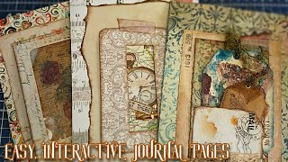 EASY, INTERACTIVE JOURNAL PAGES - BEGINNER FRIENDLY 😊
