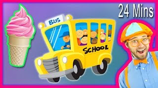 ABC Song and more Nursery Rhymes from Blippi Kids Songs – Compilation 24 minutes!